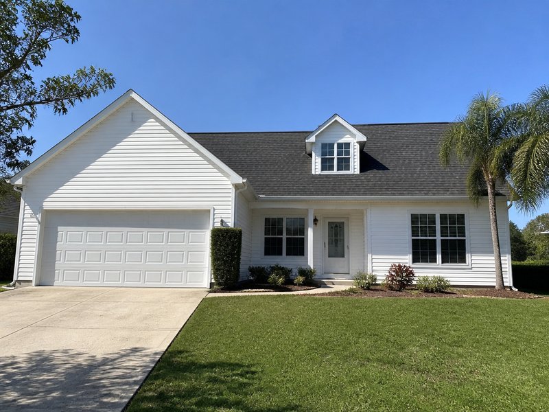 Tarpon Springs, FL house washing after result
